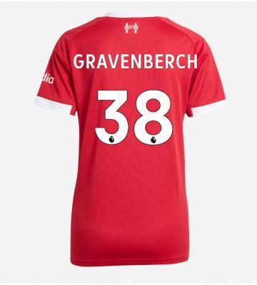 Liverpool Ryan Gravenberch #38 Hjemmebanetrøje Dame 2025-26 Kortærmet